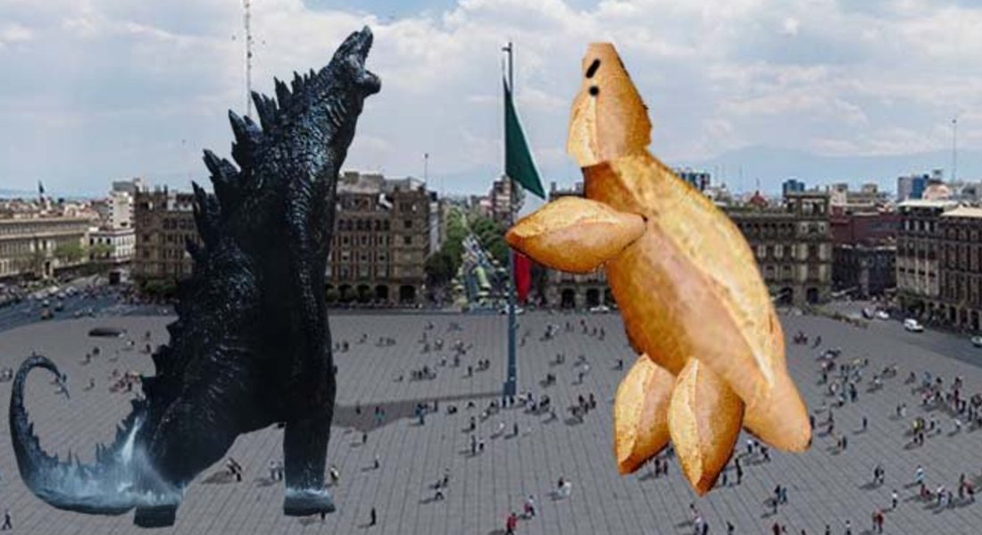 Godzilla destruirá la vialidad en calles del Centro Histórico