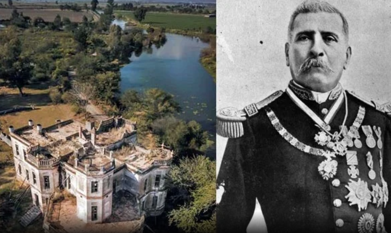 Maltaraña: La misteriosa mansión de Porfirio Díaz que se encuentra abandonada