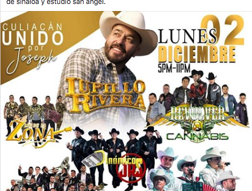 Lupillo Rivera dará concierto para apoyar a niño con cáncer en Sinaloa