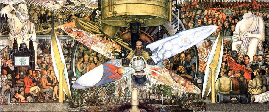 Diego Rivera. De la cuarta dimensión a la pintura al fresco