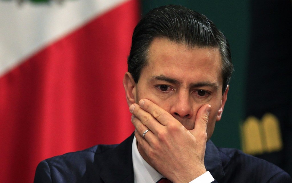 Más del 80 por ciento de los mexicanos reprueban al presidente Enrique Peña Nieto