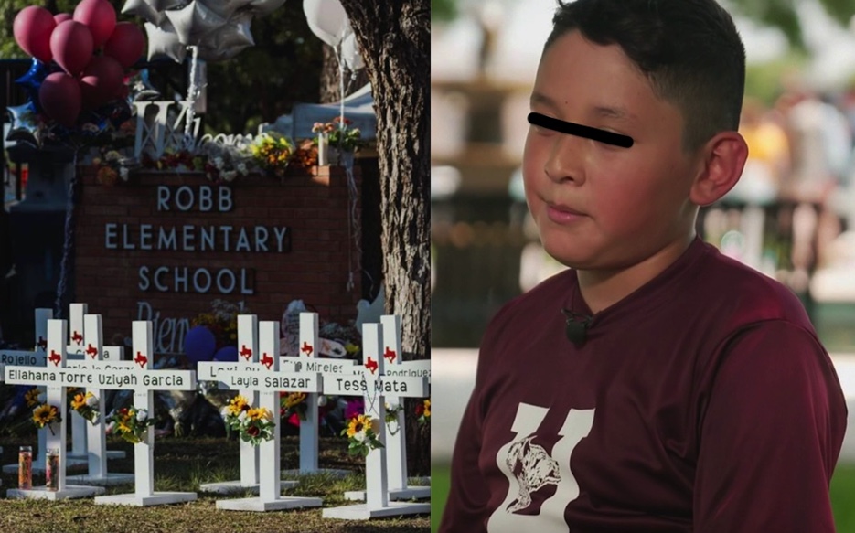‘No quiero regresar a la escuela’: niño sobreviviente del tiroteo en Texas