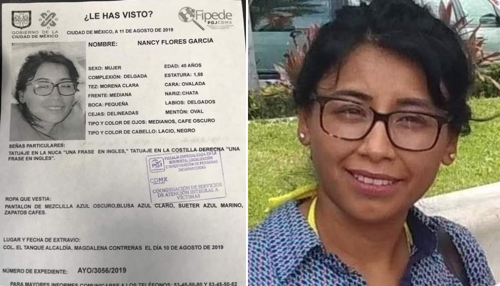 Detienen a presunto secuestrador y feminicida de Nancy Flores