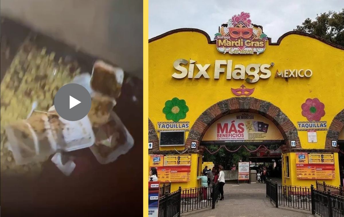 Cuenta de Instagram de Six Flags México transmite en vivo extraña persecución