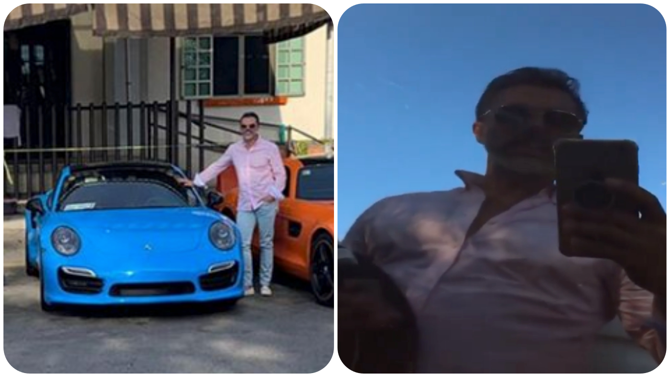 Desata polémica Sergio Mayer tras presumir autos lujosos