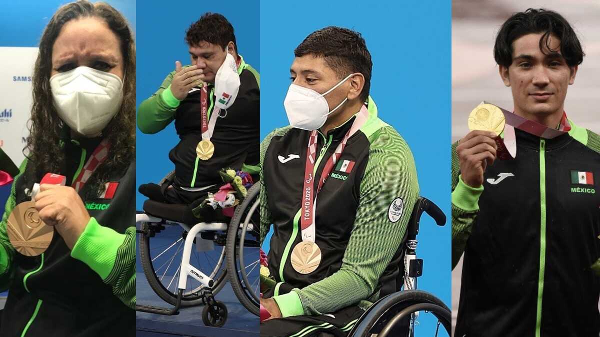 ¡Objetivo cumplido! México supera las 300 medallas en Juegos Paralímpicos