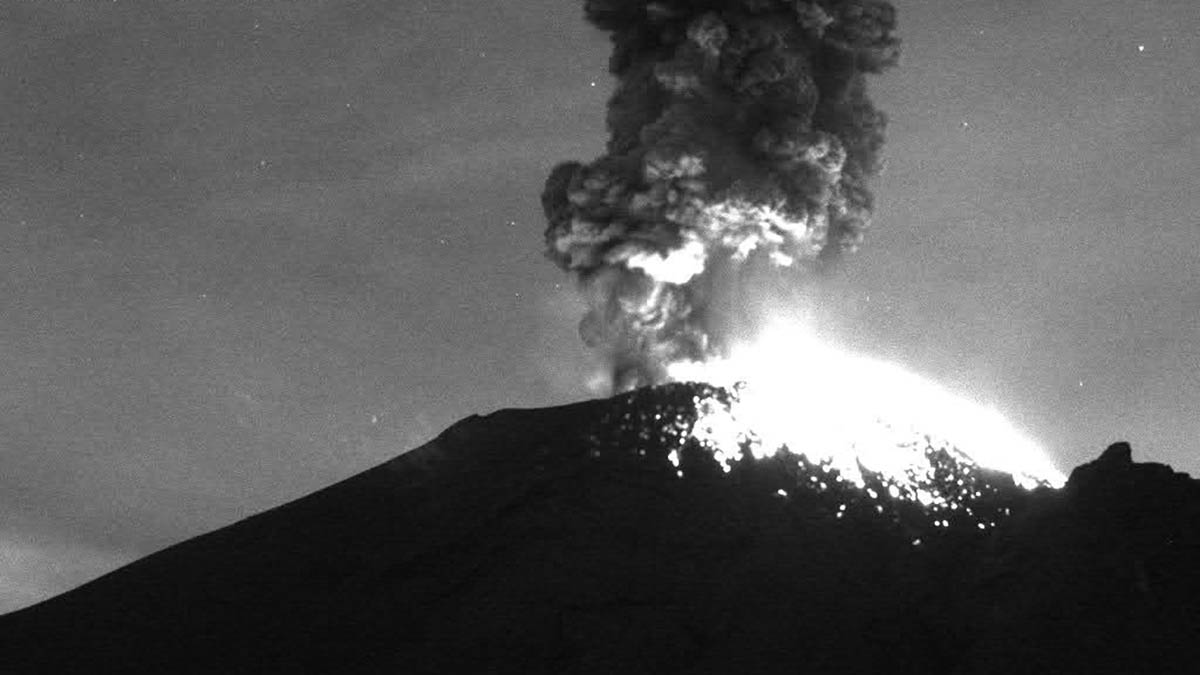 Viernes de Don Goyo: impresionantes explosiones del Popocatépetl alcanzan los 3 mil metros (video)