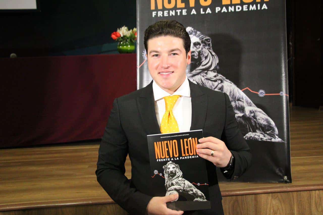 Presenta Samuel García tercer libro; llama a sumarse al TUPON: Todos Unidos por Nuevo León