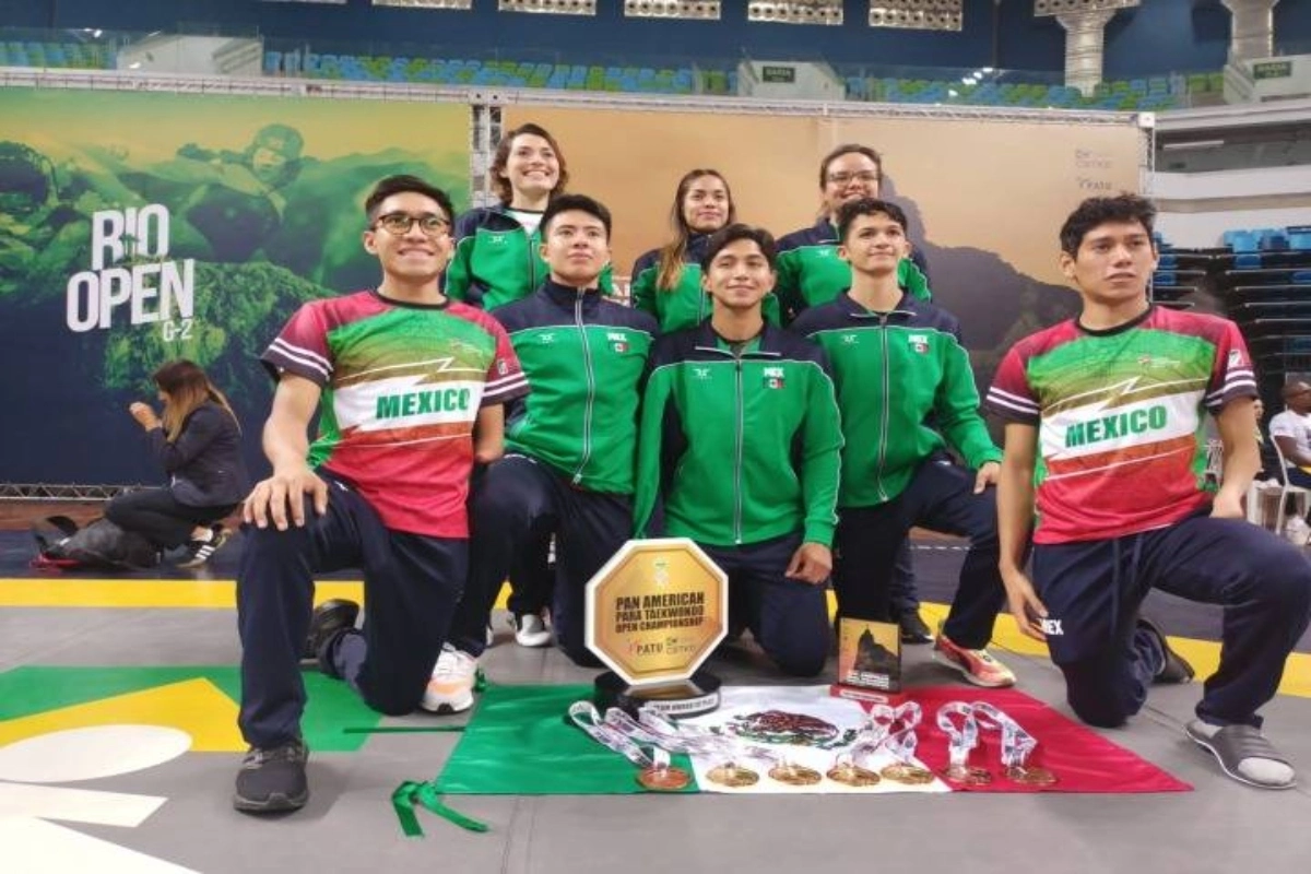 Selección Mexicana de Parataekwondo consigue siete medallas en el ParaPanamericano 2022