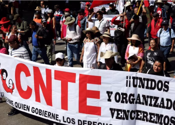 Amenaza CNTE con parar el Mundial; planean huelga nacional el 1 de junio